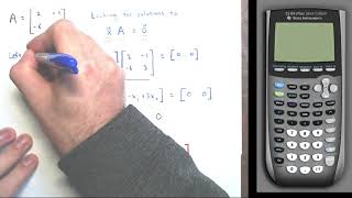Find a Basis for the Left Null Space of a Matrix