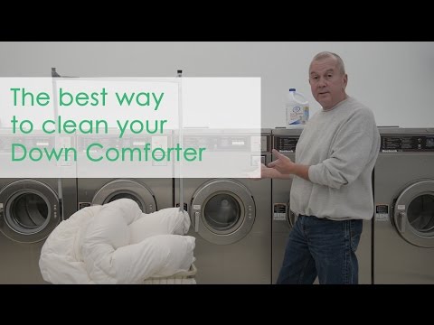 The best way clean your Down Comforter