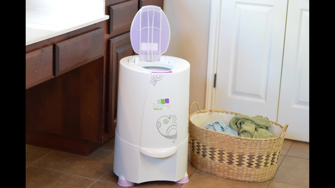 Nina Soft Compact, Portable, Compact Spin Dryer Ideal for Apartments