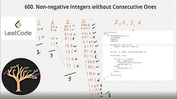 Non-negative Integers without Consecutive Ones | LeetCode 600 | #FAANG