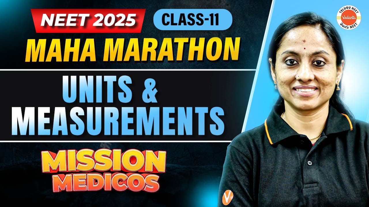 Units & Measurement | Class 11 Physics | NEET 2025 | KRD Ma'am