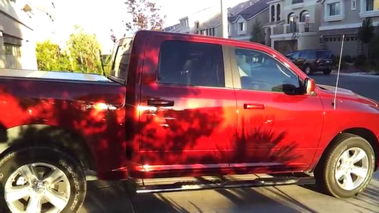 2014 Ram 1500 Hemi -RECALL / Lock mechanism malfunctioning - YouTube