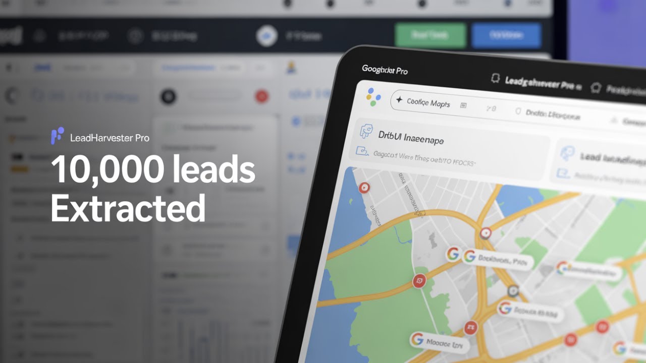 Обзор Leadharvester Pro: извлеките 10 000 лидов с помощью этого парсера Google Maps.
