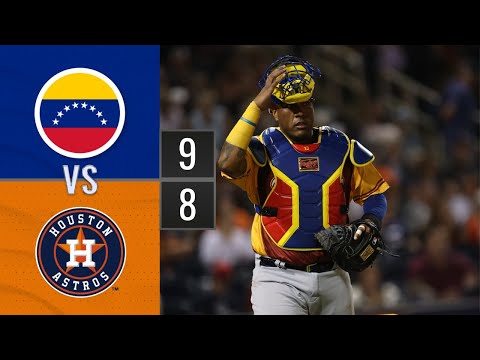 Resumen Venezuela vs Houston| Juego de preparación  8-mar