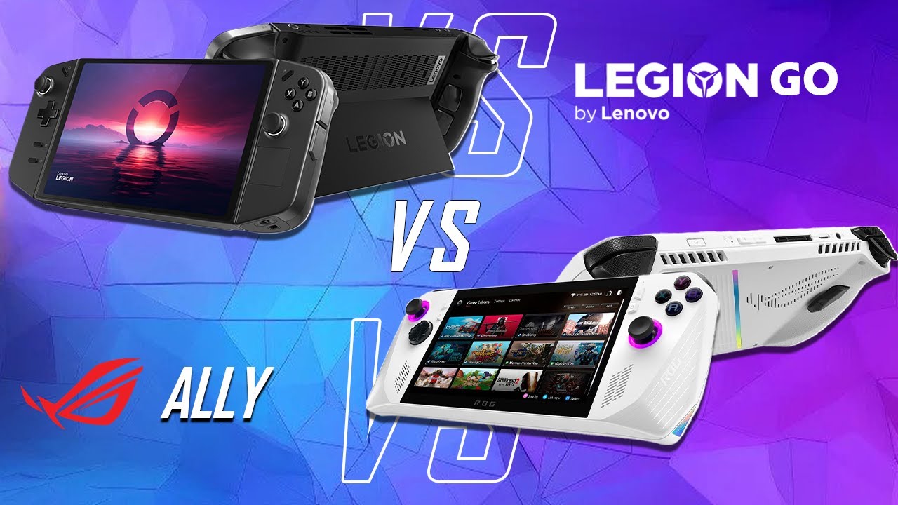 Steam Deck OLED vs ROG Ally vs Legion Go: Which Handheld Reigns