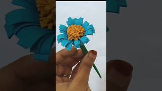 ✨ Easy Origami Flower 🌸 | 5 Min Paper Craft #shorts