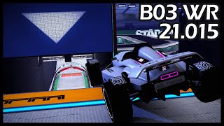 Trackmania² Stadium B03 WR - 21.015 by Flechetas