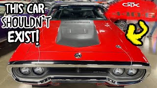 This car SHOULDN’T exist!￼ V-code 1972 Roadrunner/GTX with a factory sunroof!