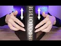 Asmr up  down book scratching  4 different cover textures no talking