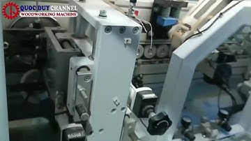 Máy Dán Cạnh 7 Chức Năng Có Bo Góc