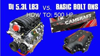 5.3L L83 CAM & INTAKE UPGRADES (ADD 100+ HP)