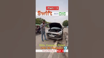 Maruti Swift 2023 Model Bs6 CNG Kit Installation #cng_doctor #swift #swift2023 #cng #car #automobile