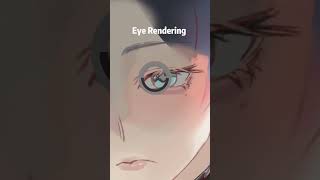 Eye Rendering #digitalart #tutorial #art #commission