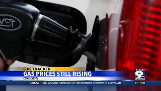 Oregon gas prices remain above national average