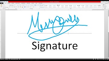 how to electronically sign a word document