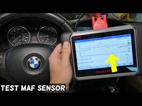 HOW TO TEST MAF ON BMW 325i 328i 335i 316i 318i 320i 335d 320d 318d 325xi 328xi