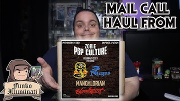 ✉Mail call Haul From Zobie Pop Culture Box✉