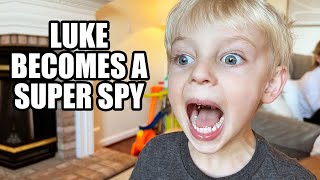 Luke Becomes a SUPER SPY!
