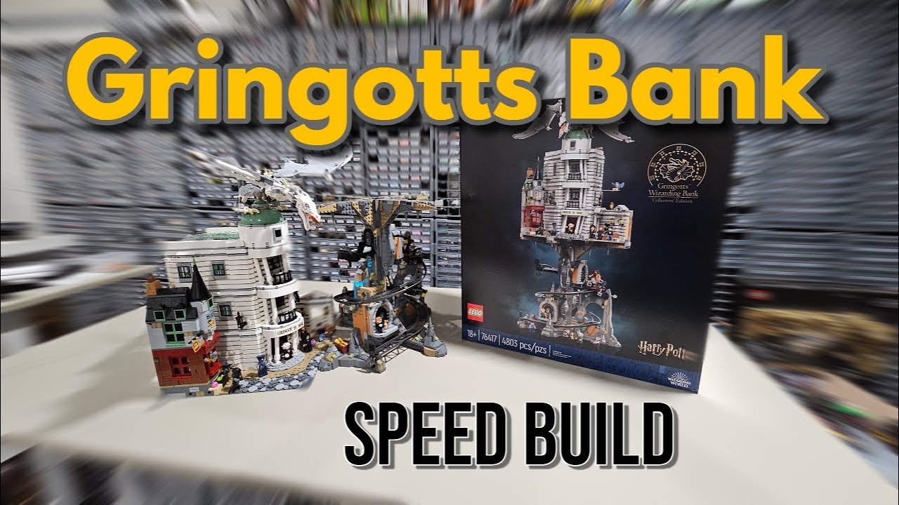 LEGO Gringotts Bank Collector's Edition Speed build | 76417