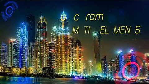 Futuristic parallax slideshow