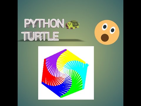 DESIGN A PATTERN USING PYTHON TURTLE | PYHTON | TURTLE| PATTERN