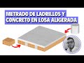 Metrando Ladrillos y Concreto de una Losa Aligerada👷🏽‍♂️