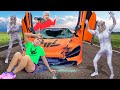 Stranded with Pond Monsters Stealing Broken McLaren *STEPHEN SHARER SAVE ME*