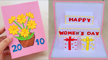 Cách Làm Thiệp 20/10 Đơn Giản | Làm Thiệp 3D 20/10 Tặng Mẹ | Vân Handmade