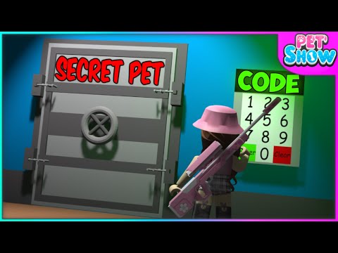 Secret Pet Code Revealed Roblox Pet Show Youtube - top secret roblox