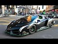 $6.5Million Arab Lamborghini Veneno CHAOS in London!