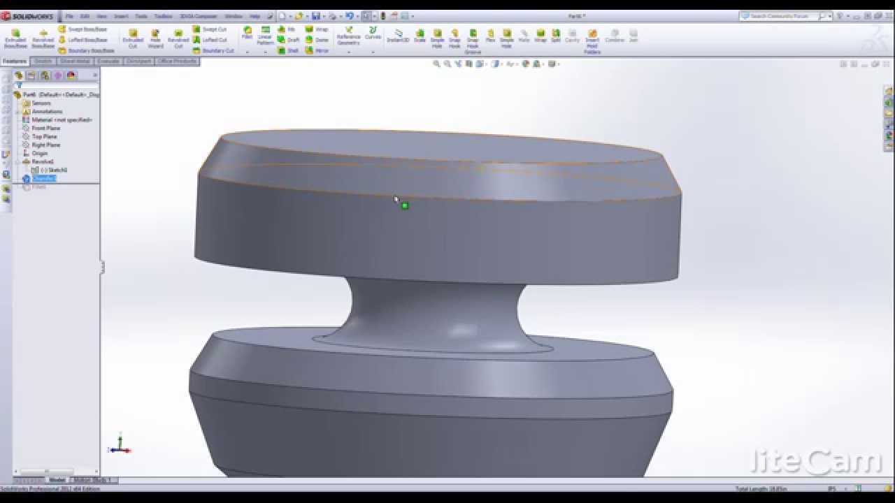 How to use Chamfer in Solidworks YouTube