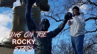 Touring Philadelphia and taking on the Rocky Balboa stairs by JGTV 111 views 6 years ago 7 minutes, 50 seconds