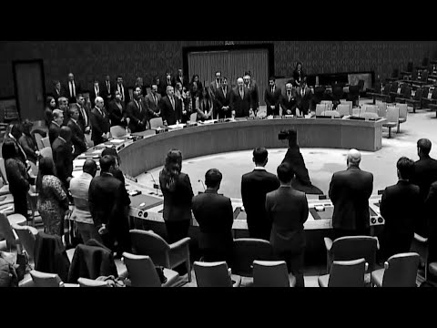 Un security council observes minute of silence for former chinese leader jiang zemin