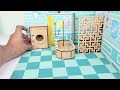 Dollhouse | Miniature Wood House Kitchen Set Unboxing & Installation in hindi part 2