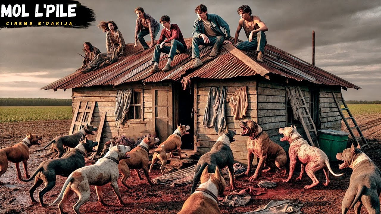 مجموعة من الشباب يحبسون في كوخ داخل جزيرة مهجورة😰بسبب كلاب متحول تريد الهجوم عليهم😱||ملخص🎦 𝐓𝐡𝐞 𝐁𝐫𝐞𝐞𝐝