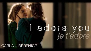 Carla   Bérénice - I adore you [Je t’adore]