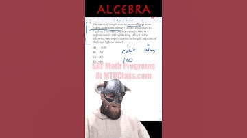 SAT Math - Problem of the Day