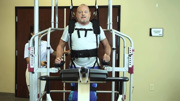 Assisted Walker Gait training on the treadmill
