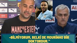 MOURİNHO-GUARDİOLA ATIŞMASI! ''Sterling sakat değildi.'' Resimi