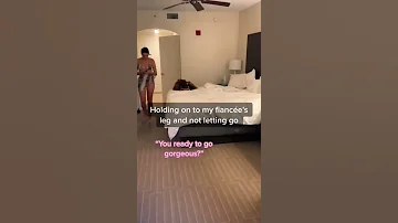 Holding On To My Fiancée S Leg And Not Letting Go Prank Shorts 