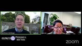 The Peekskill Agenda with City Manager Stewart and Mayor McKenzie 2-8-22