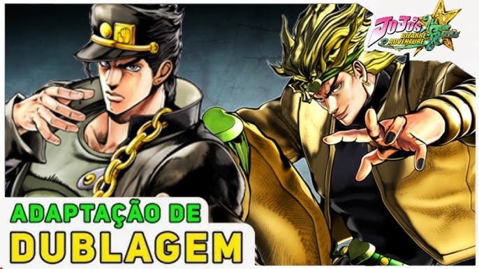 JOTARO CONTRA GILDO TESOURO DUBLADO MUGEN #jogodeanime