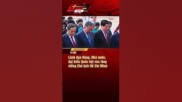 Lãnh đạo Đảng, Nhà nước, đại biểu Quốc hội vào lăng viếng Chủ tịch Hồ Chí Minh