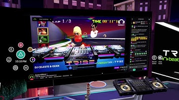 BeatPort VR DJ Celeste Feature using TribeXR in AltSpace