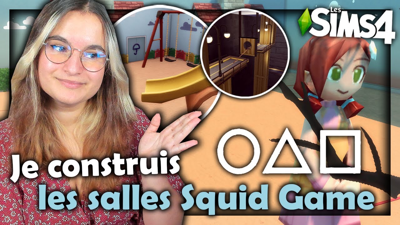 ☾ Construire squid game dans les sims ? ep2 - Sims 4 ☽