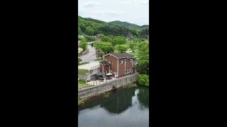 미리내 호숫가, 마리네 별장의 사계절 풍경 #travel #relax #여행 #drone
