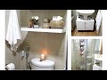 جولة في حمامي أفكار و حيل رائعة و بسيطة لتنظيم و ترتيب حمام صغير/bathroom organization