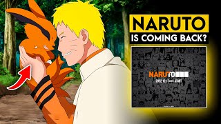 Naruto is Coming Back on 17 December 2022!