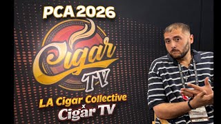 Cigar Tv Booth | PCA 2026 | LA Cigar Collective | Sean Mobley Interview