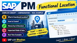 SAP PM Functional Location | Complete Configuration & Master Data Tutorial | SAP PM Training #sap